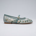 Floral Mary Jane Flats – color detail