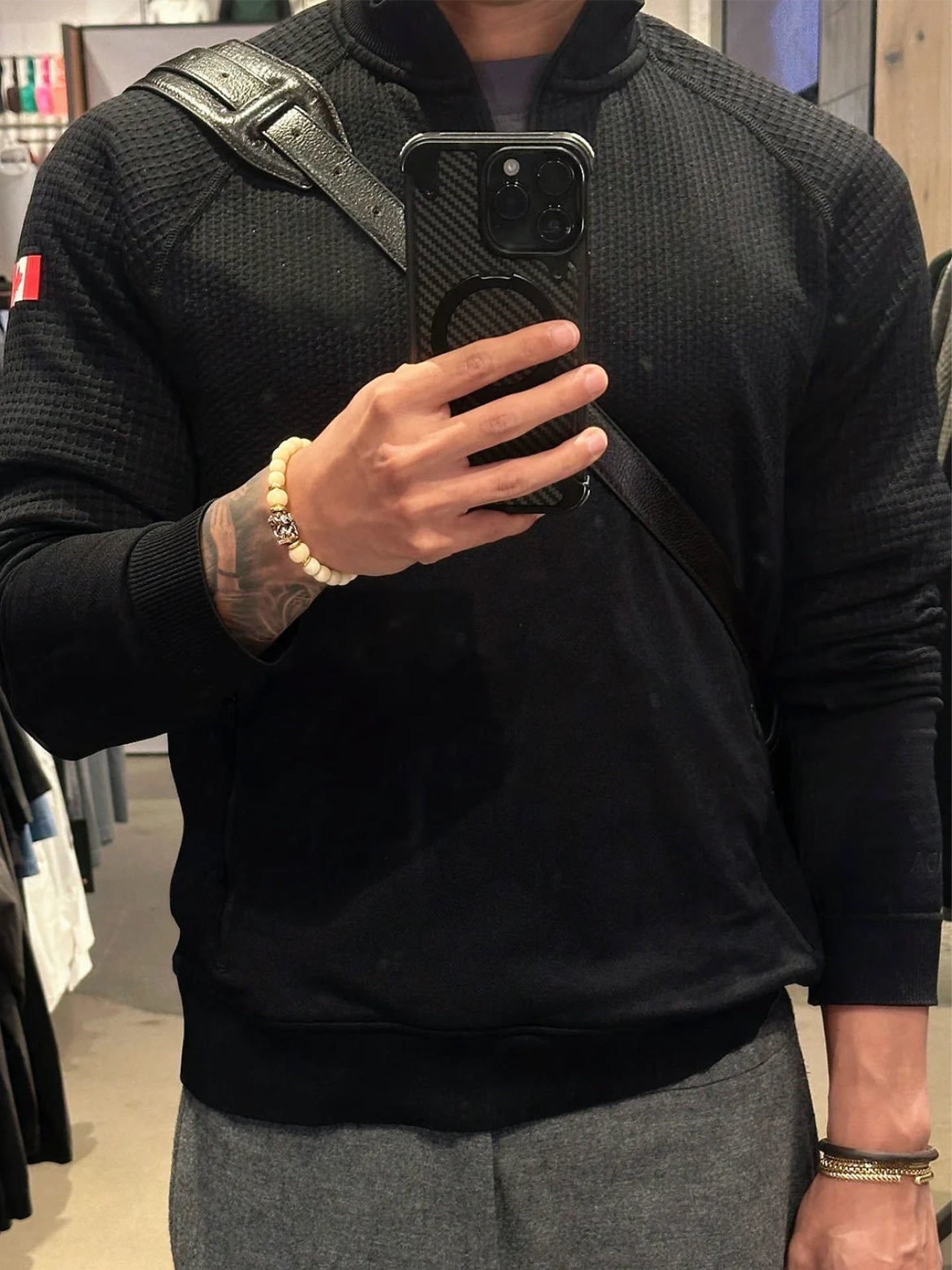 Functional Tech Quarter Zip Pullover