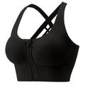 Zip-Front Sports Bra