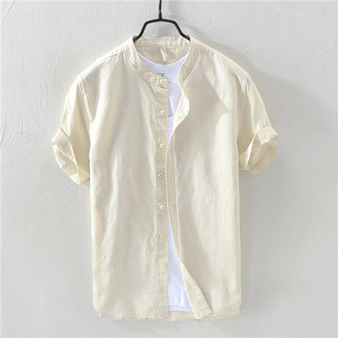 Zen Texture Mandarin Shirt