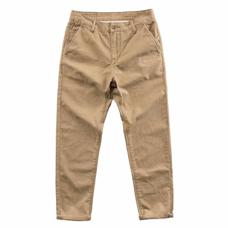 Men's Minimalist Cargo-Style Trousers
