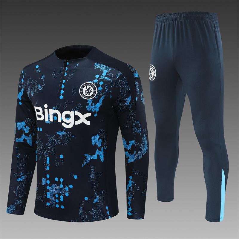 Football Club Quarter Zip Training Top and Pants Set