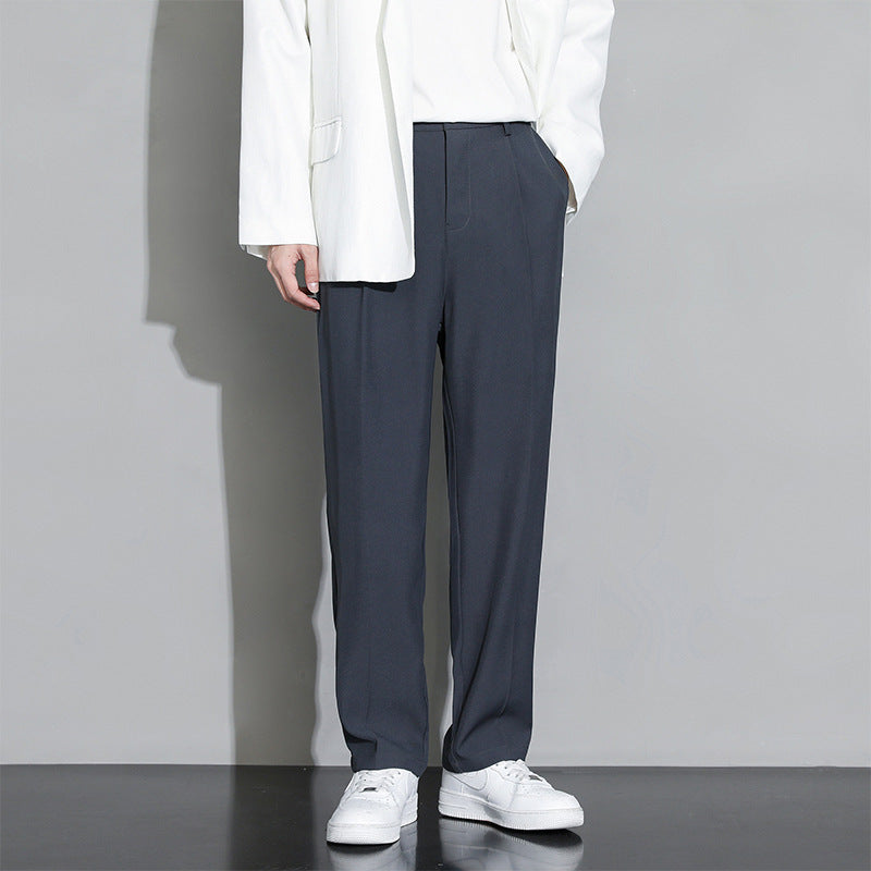 Drape Casual Suit Pants