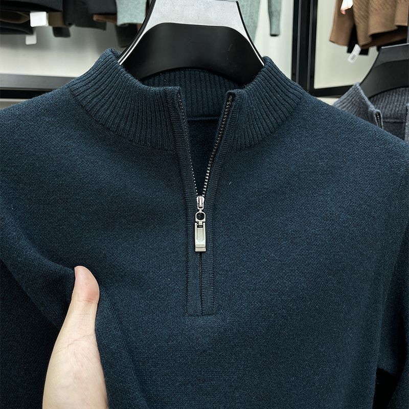Half-Zip Knit Pullover