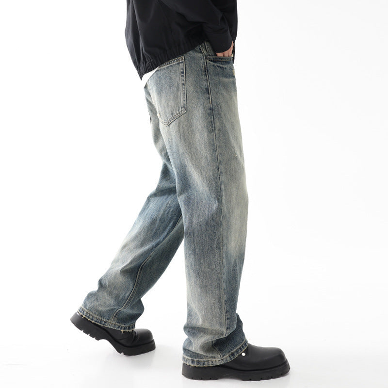 Distressed Denim Jeans