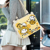 Cheese dog yellow shoulder bag [waterproof and shockproof - skin-friendly and not restraint]