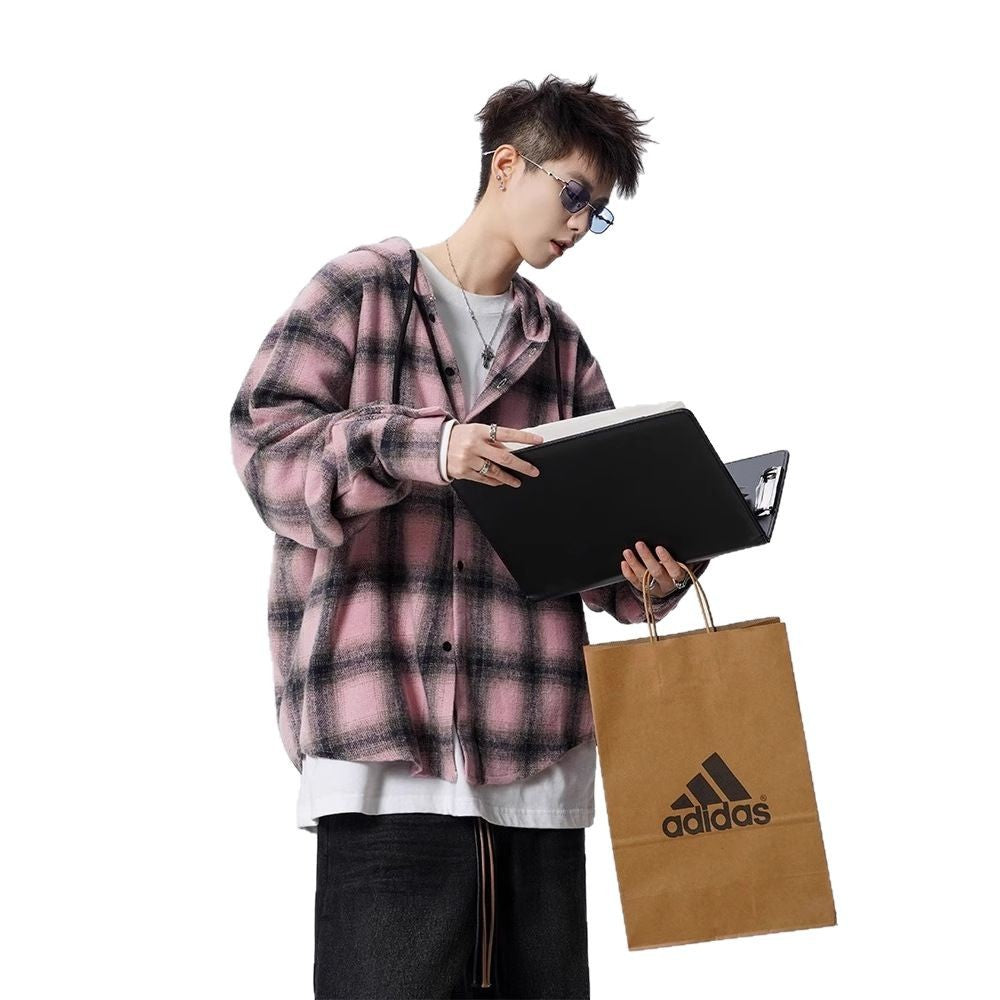 Plaid Flannel Hoodie