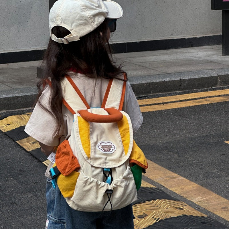 Mini Canvas Outdoor Backpack