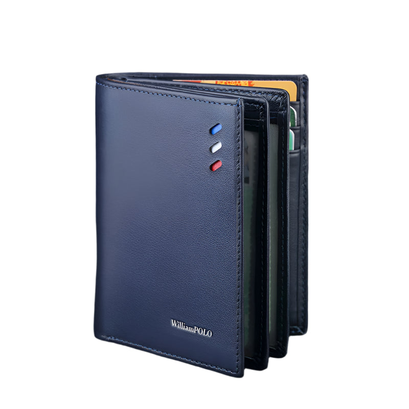 WilliamPOLO Men's Leather Wallet