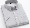 Striped Casual Cotton Men's Shirt