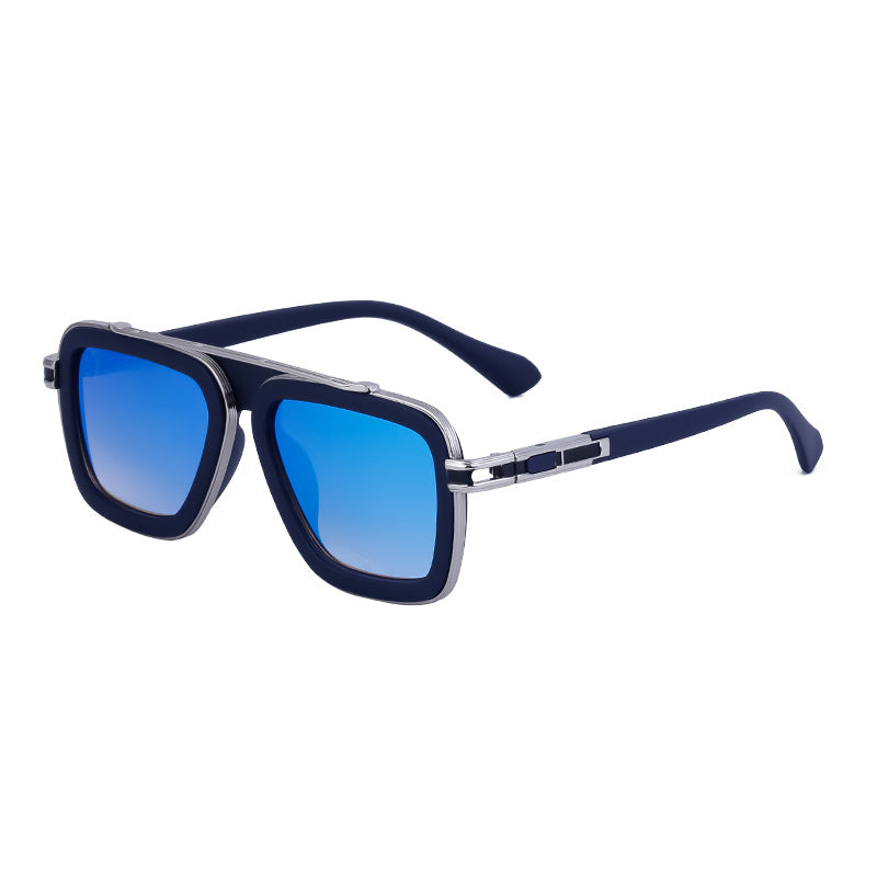 Vintage-inspired Square Frame Sunglasses