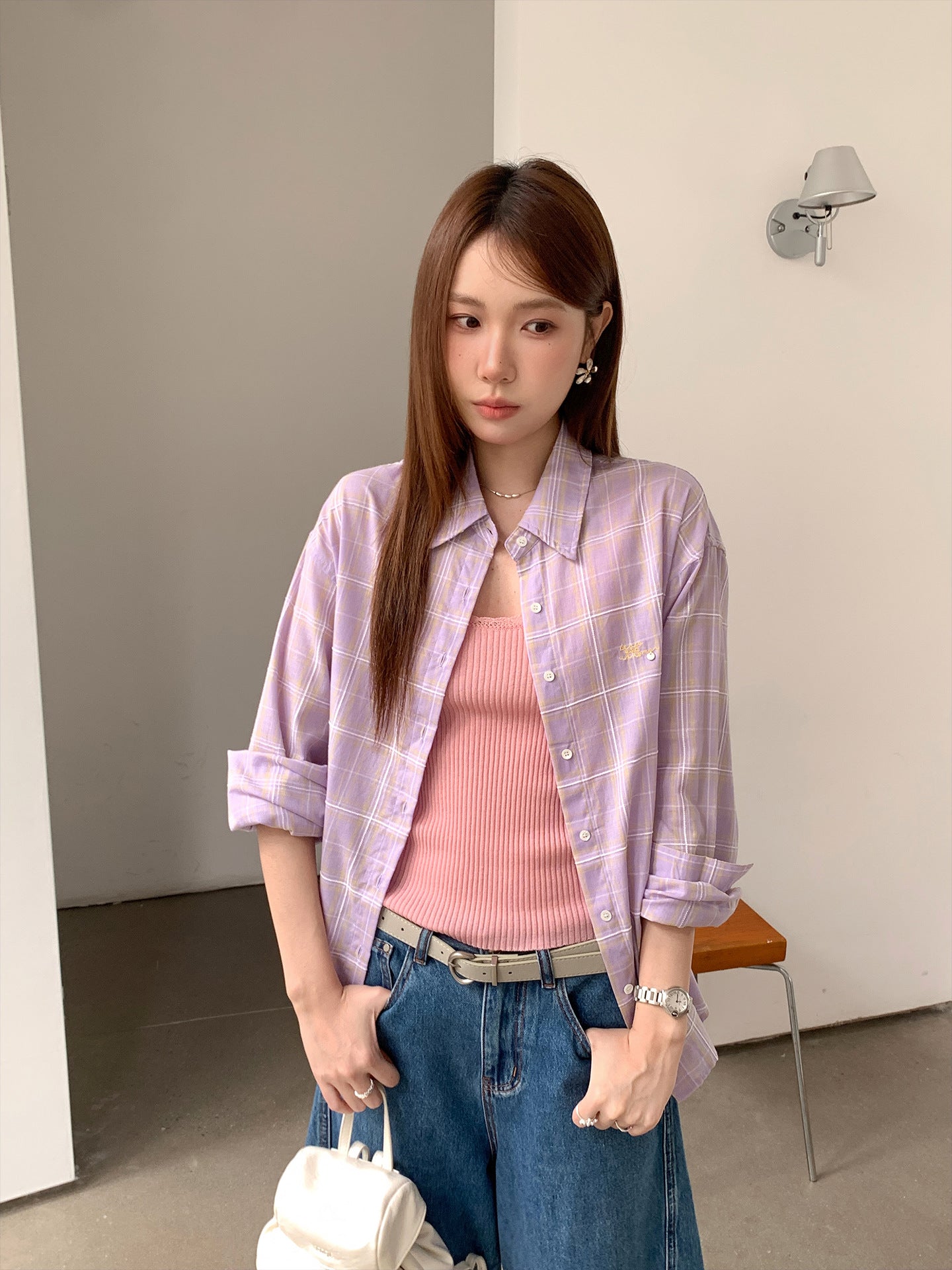 Classic Plaid Relaxed Fit Shirt