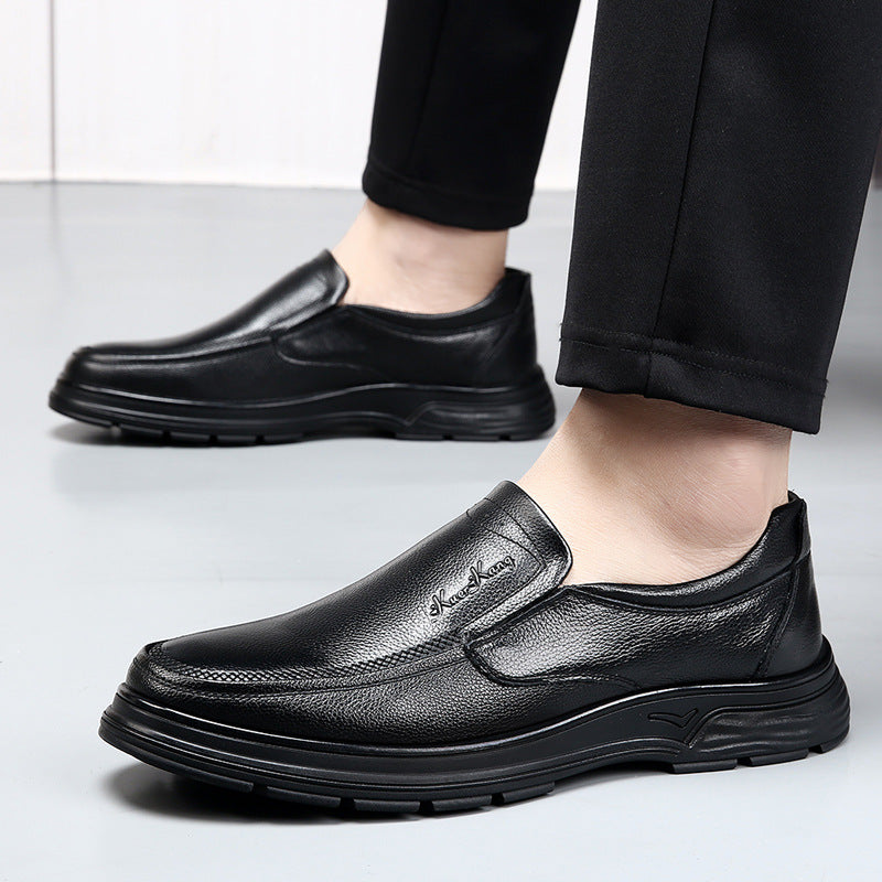 Men's Slip-On Leather Casual Loafers