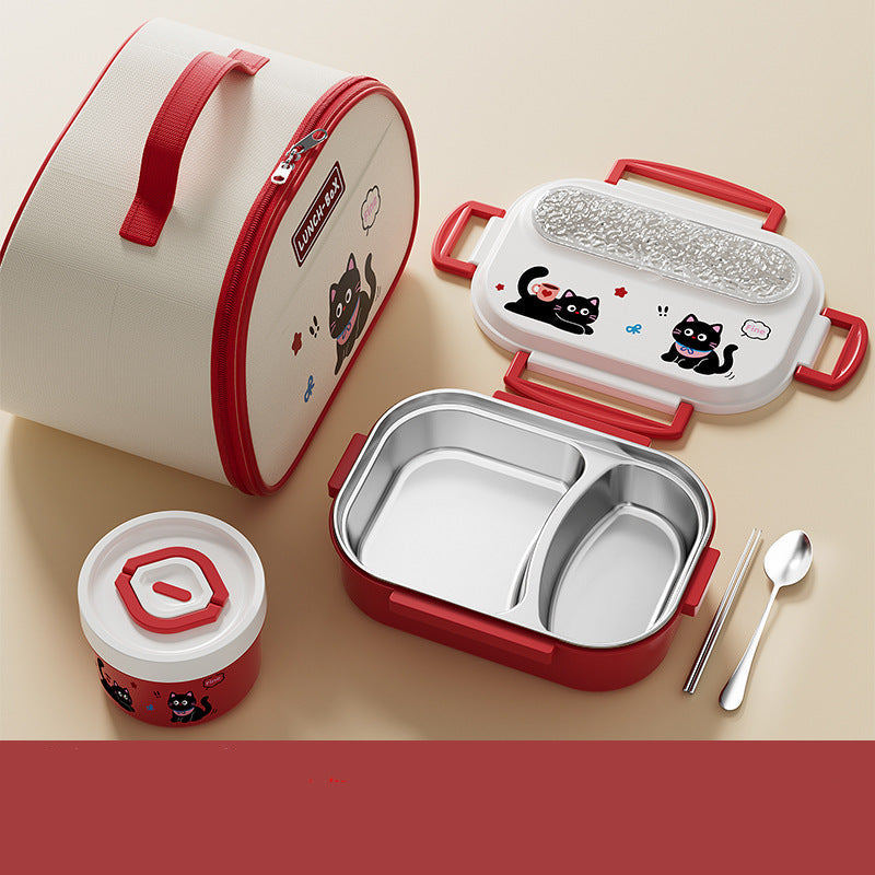 Compartment Stainless Lunch Kit