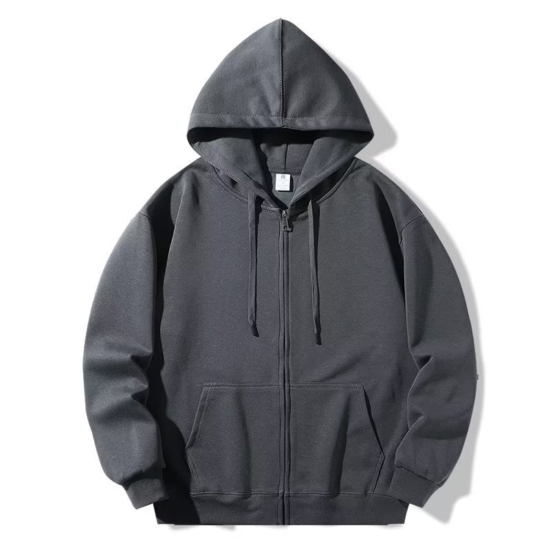 Spring Cotton Zip-Up