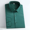 Dark green 7668-23 easy to lift clothes with long sleeve shirt men's shirt