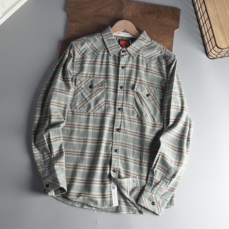 Textured Flannel Workshirt
