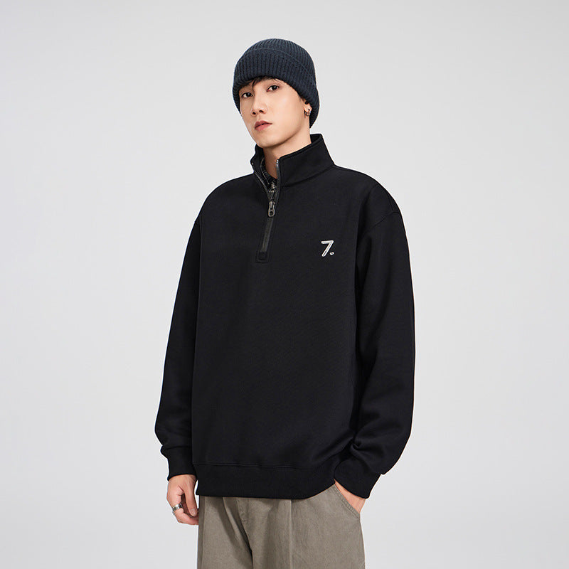 Men's Half-Zip Pullover Sweatshirt