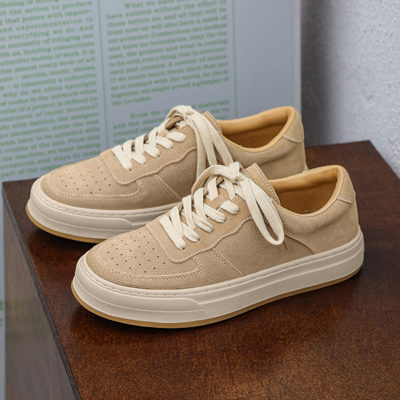 Suede Platform Sneakers