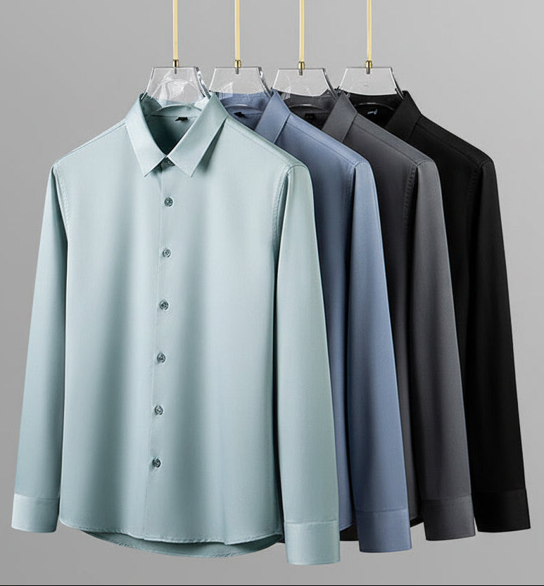 Wrinkle Free Silk Lustre Business Shirt