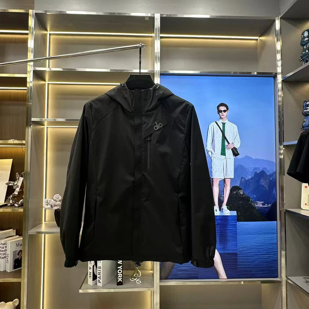 Zip-up Hooded Jacket