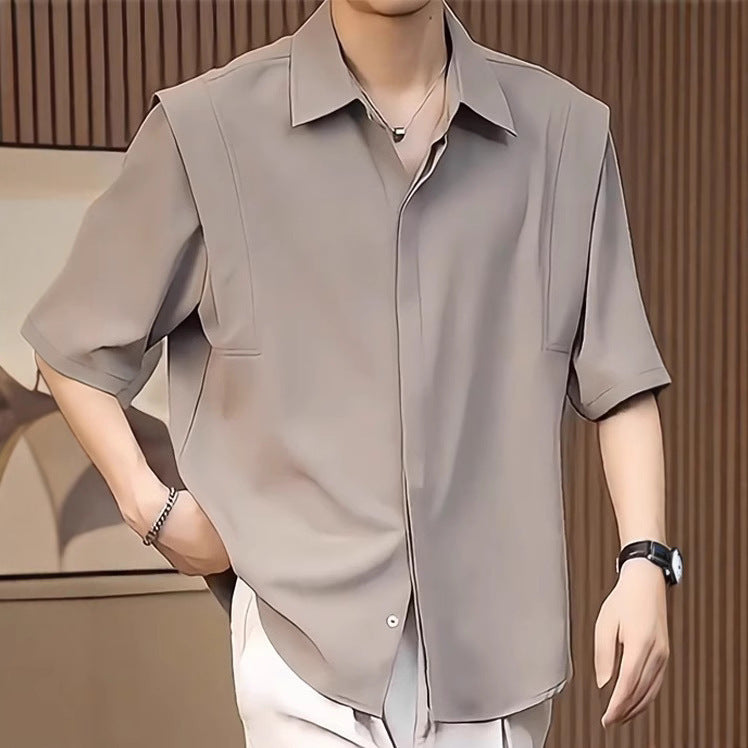 Drape Luxe Ice Silk Short Sleeve