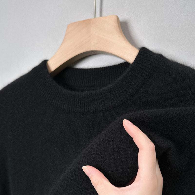 Men's Half-High Collar Wool Sweater