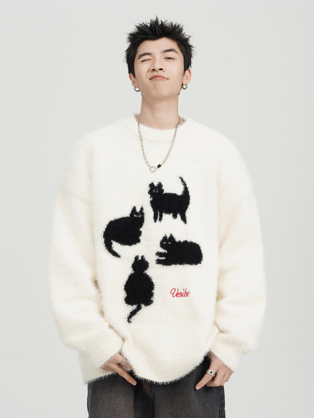 Silhouette Mohair Knit