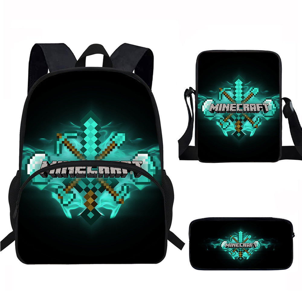 Minecraft Backpack Set
