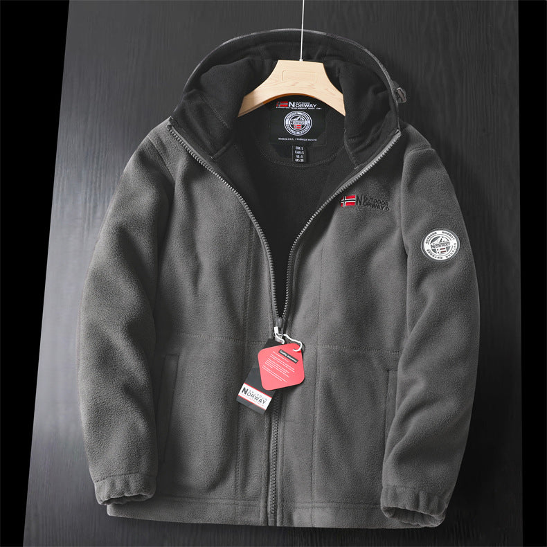 Fleece Lined Outdoor Jacket