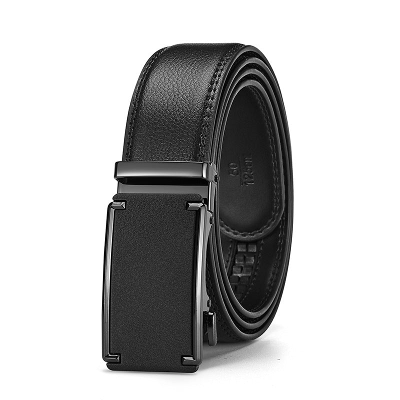 Automatic Buckle Leather Belt