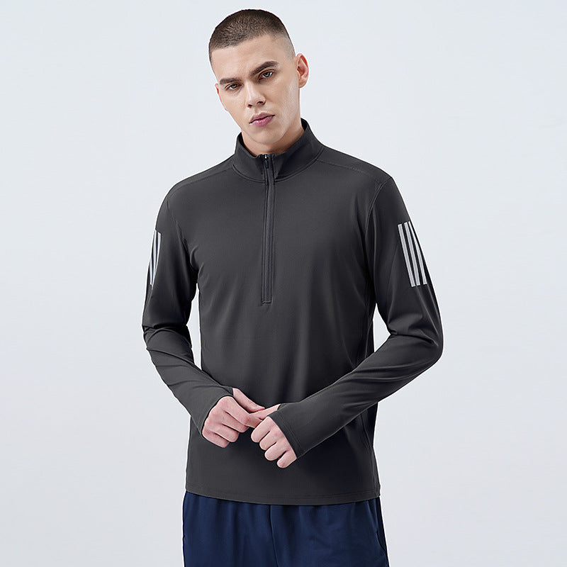 Men's Quarter-Zip Athletic Performance Top