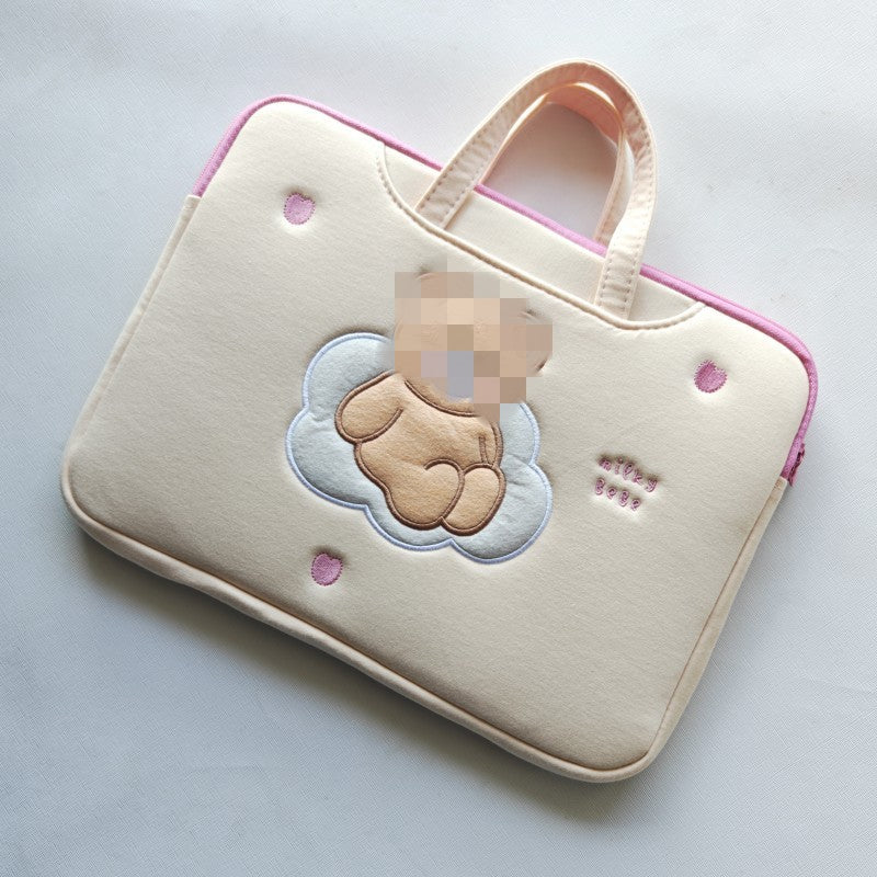 Embroidered Laptop Carrying Bag