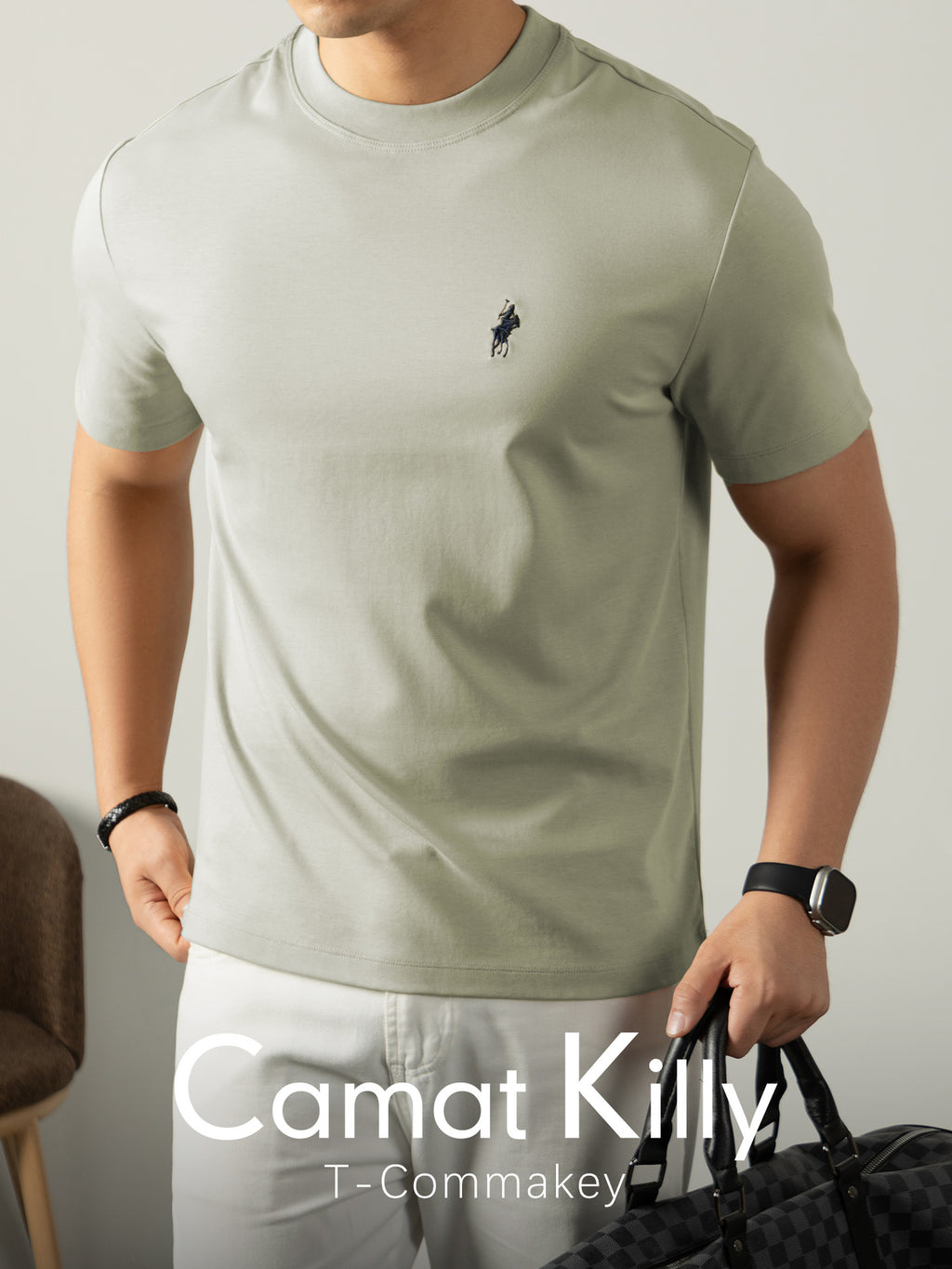 Premium Mercerized Cotton Tee