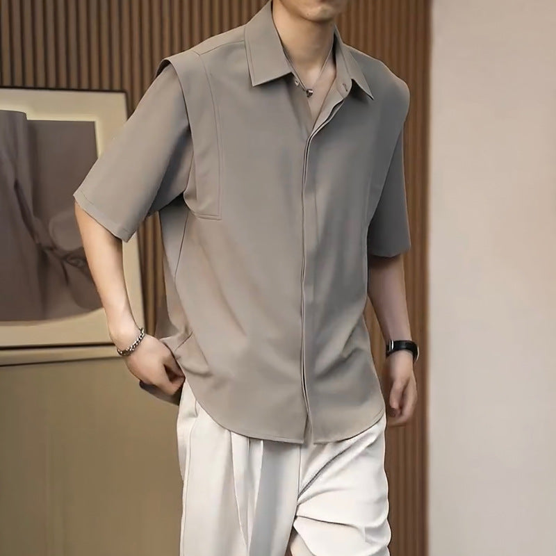 Drape Luxe Ice Silk Short Sleeve