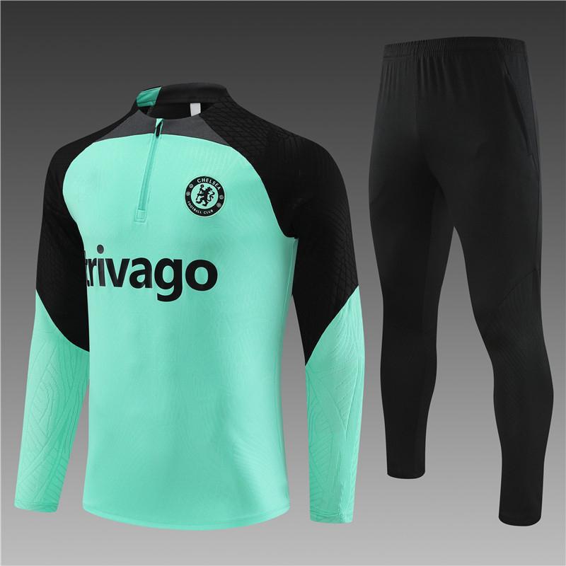 Football Club Quarter Zip Training Top and Pants Set