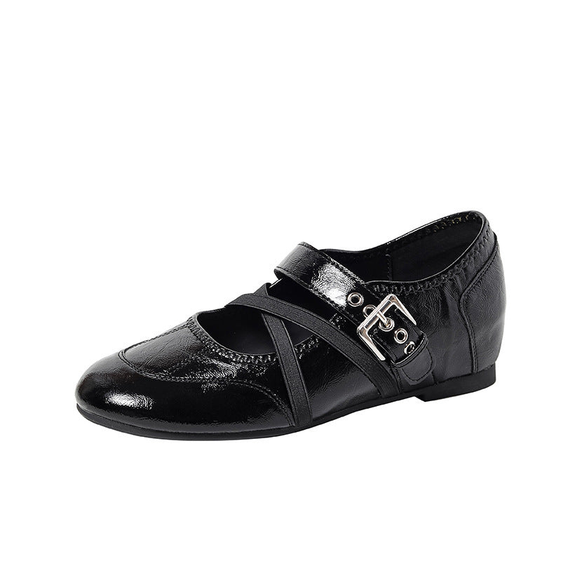 Cross-Strap Mary Janes