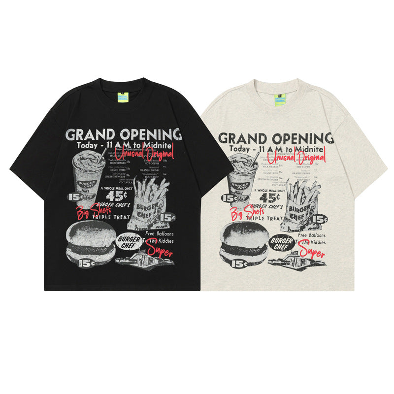 Vintage Burger Tee