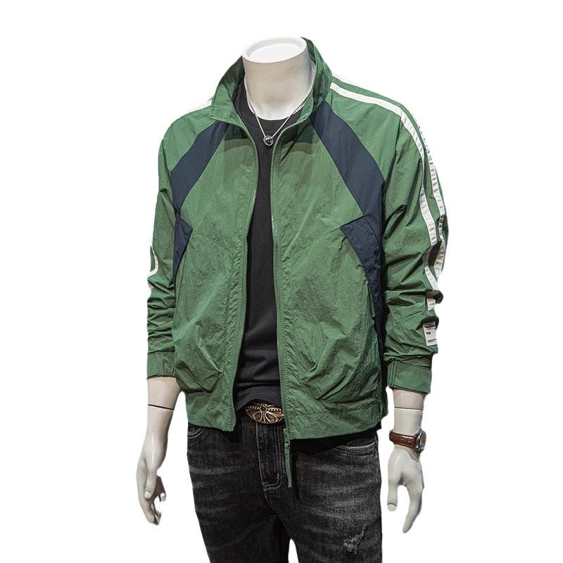 Men’s Paneled Athletic Windbreaker