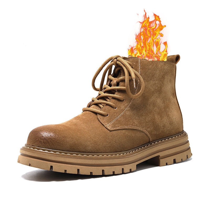 Men’s Retro Suede Work Boots