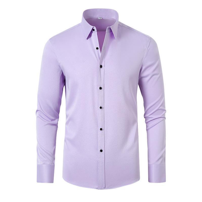 Men’s Four-Way Stretch Performance Dress Shirt