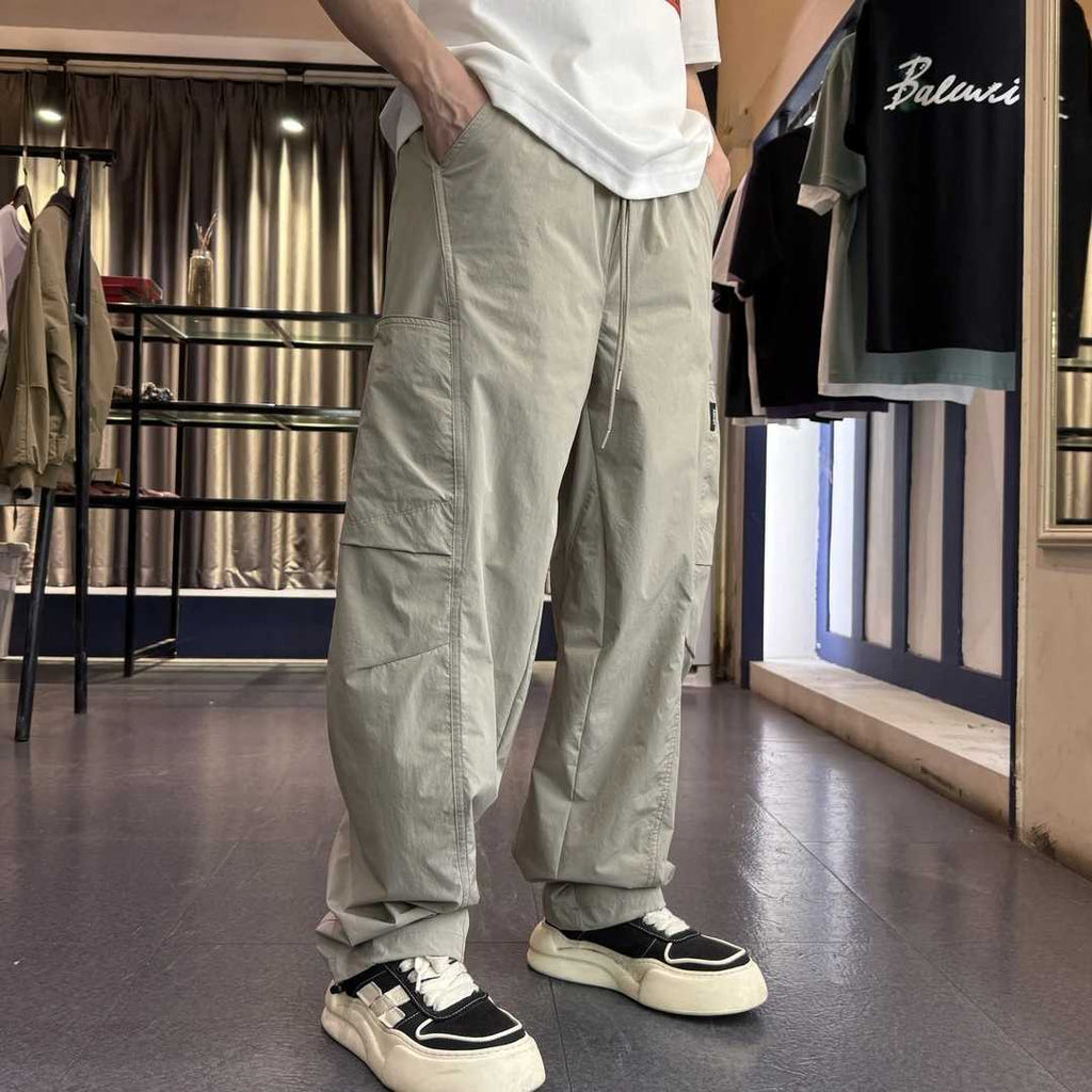 Drawstring Casual Trousers