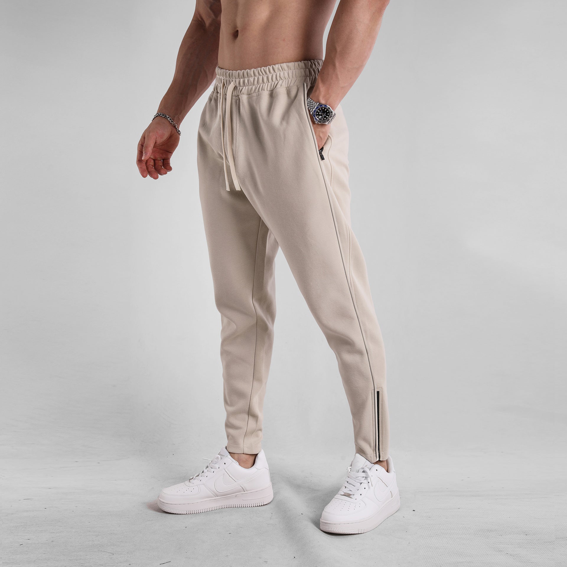 Versatile Drawstring Trousers