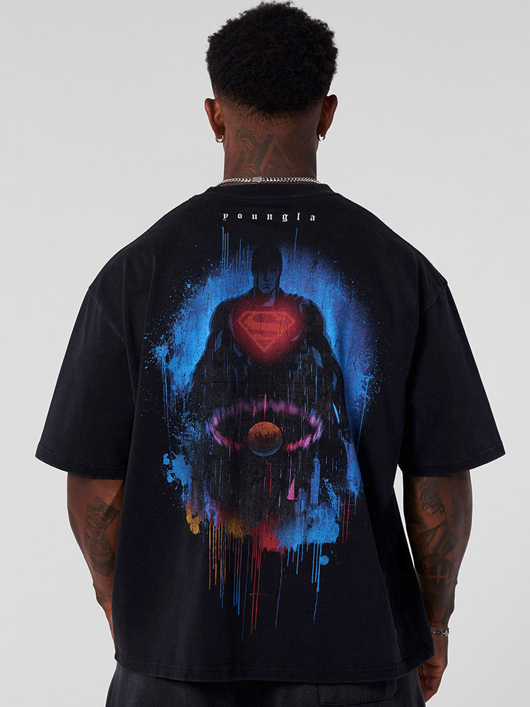 Oversized Graphic Hero Tee