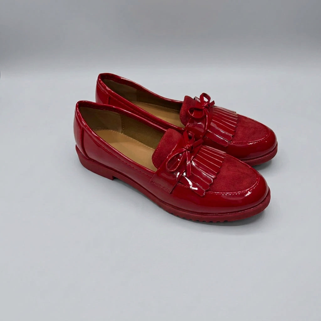 Bow Tassel Loafers