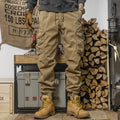 Durable Slim-Fit Cargo Work Trousers