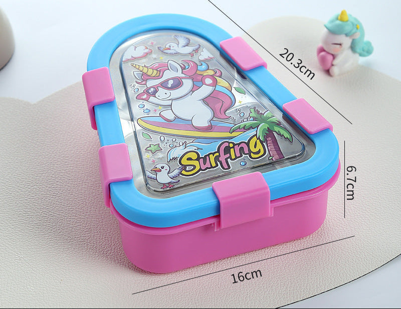 Cartoon Stainless Steel Lunch Box