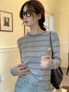 Gray-blue stripes