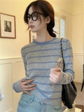 Striped Knit Top