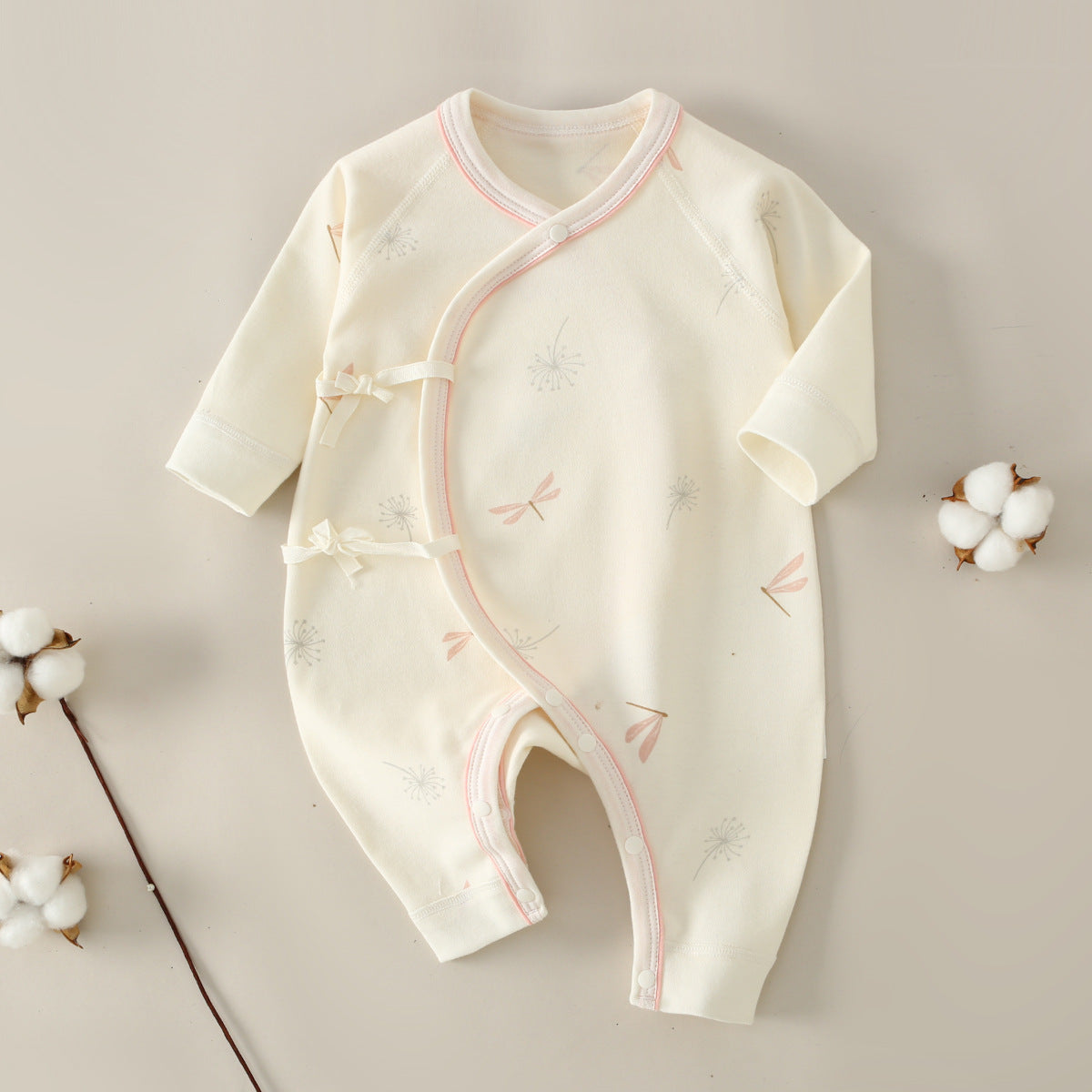 Boneless Cotton Newborn Crawling Suit